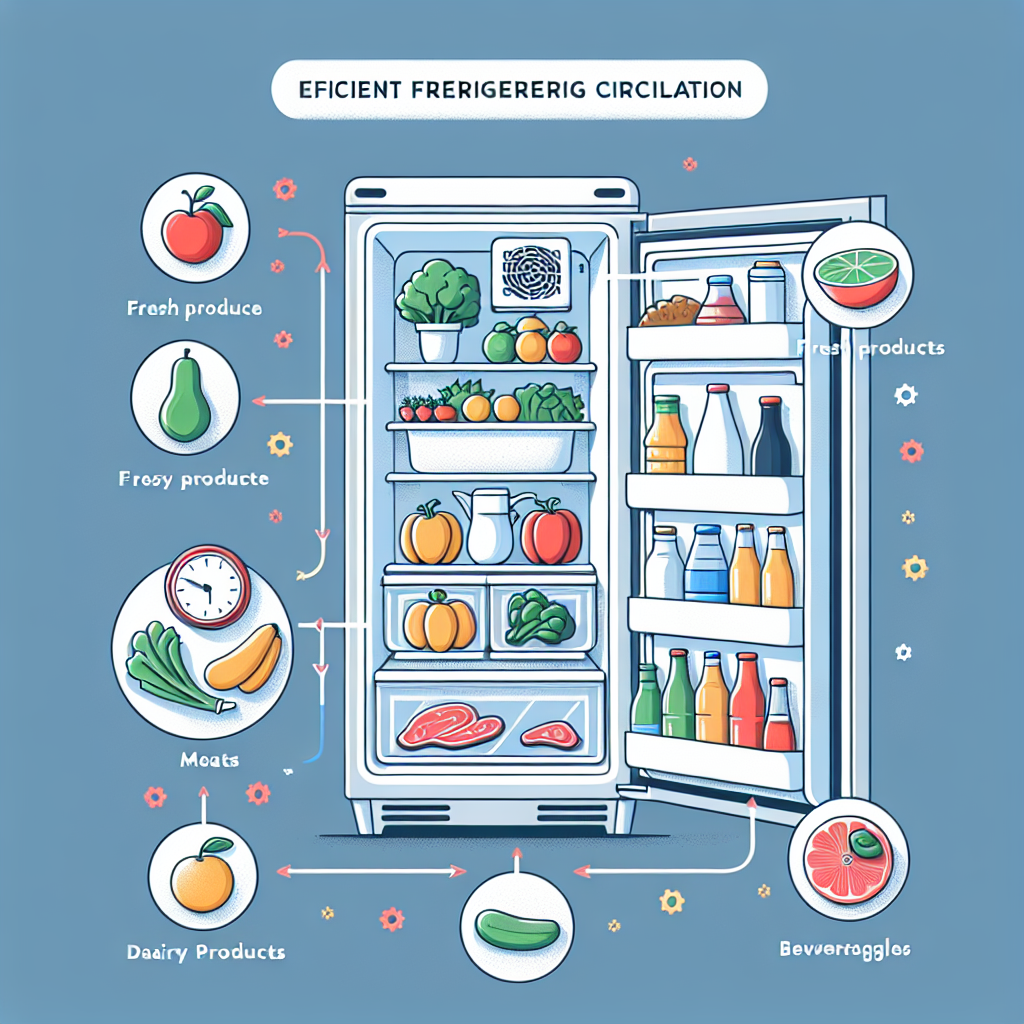 냉장고 냉기 순환 팁, 식재료 더 오래 신선하게 보관하는 배열법 냉장고 냉기 순환 팁, 식재료 더 오래 신선하게 보관하는 배열법