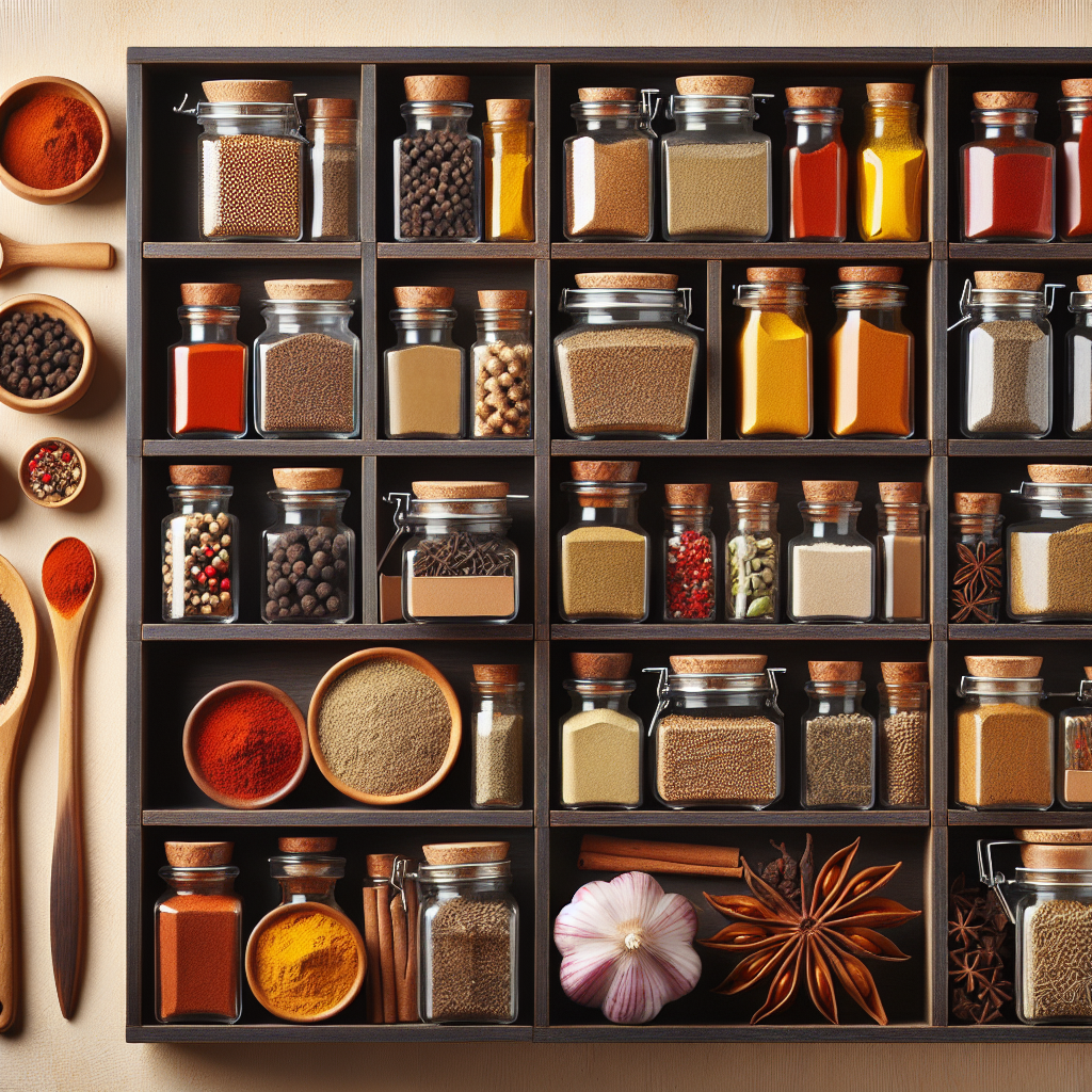양념통 정리 요령, 요리 효율 높이는 종류별 배치 기술
