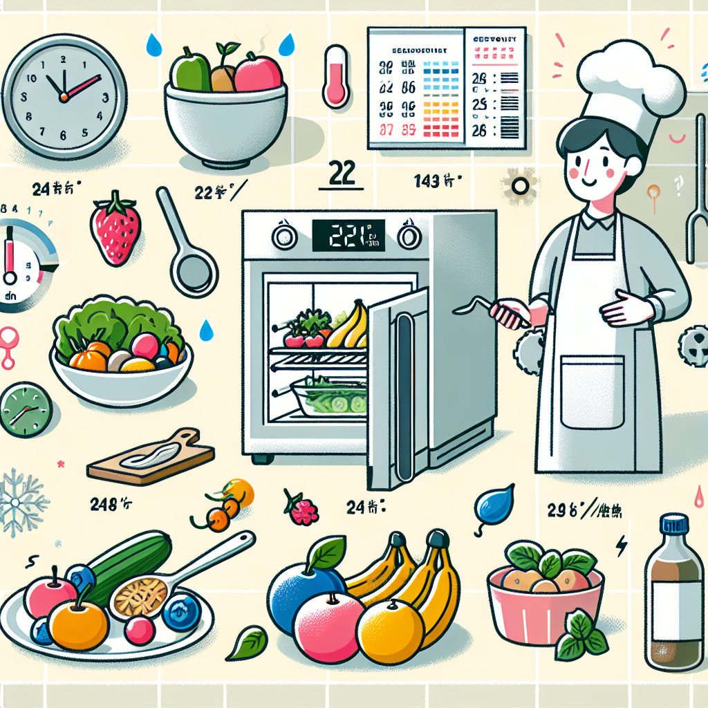 주방 온도 유지 팁, 음식물 부패 줄이는 계절별 조절법