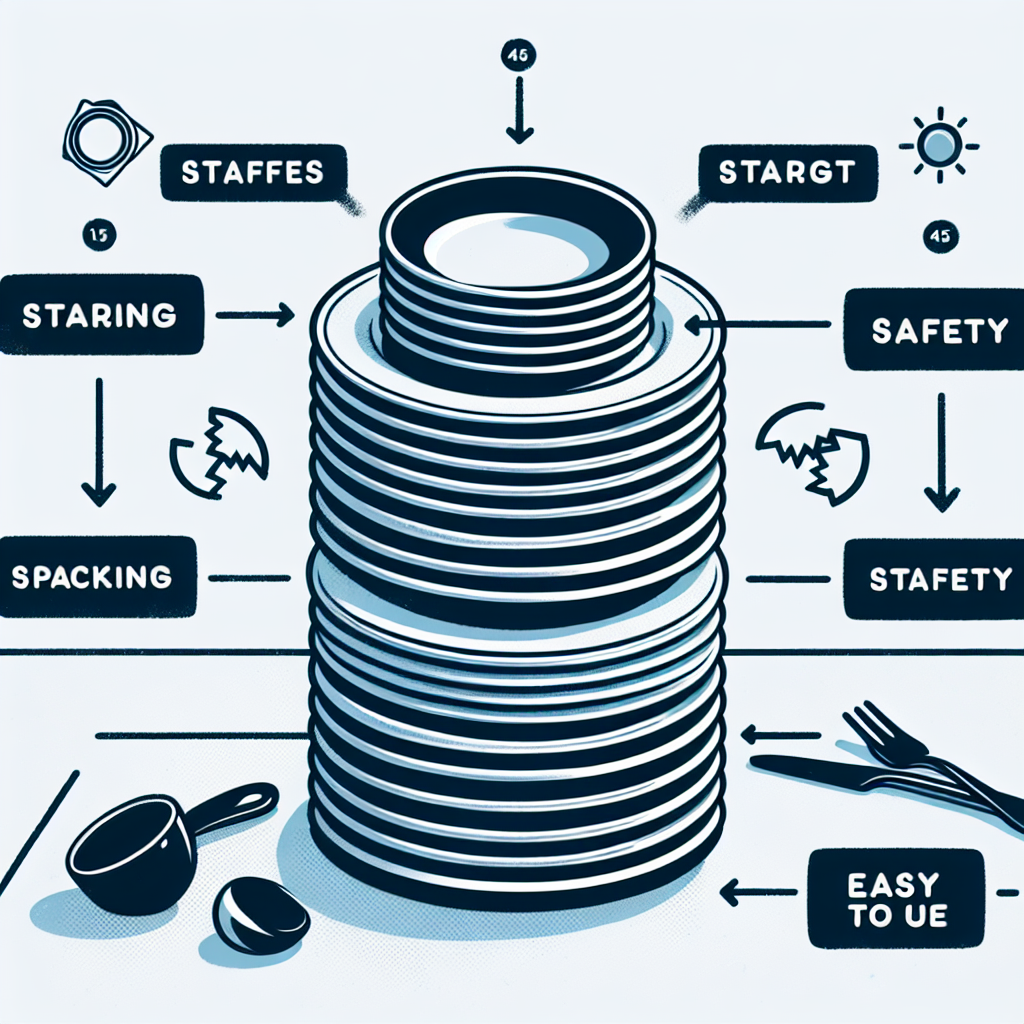접시 보관 순서 팁, 깨짐 방지와 사용 편리함을 동시에 챙기는 배열