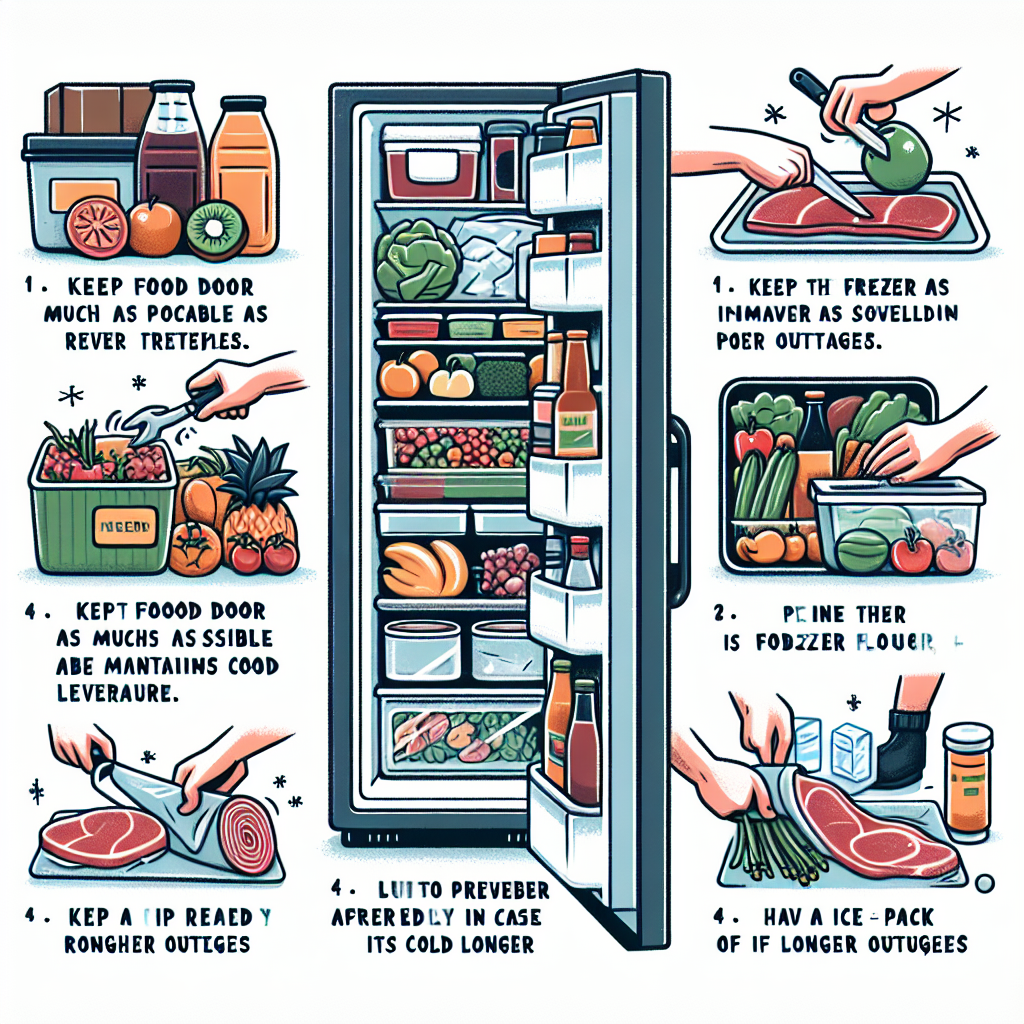 냉동실 정전 대비 보관법, 음식 상하지 않게 하는 백업 팁