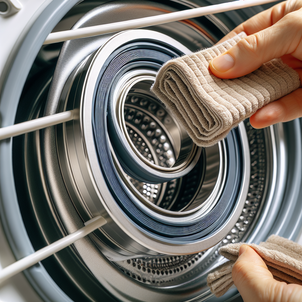 세탁기 고무패킹 물기 제거, 곰팡이 예방하는 가장 중요한 마무리