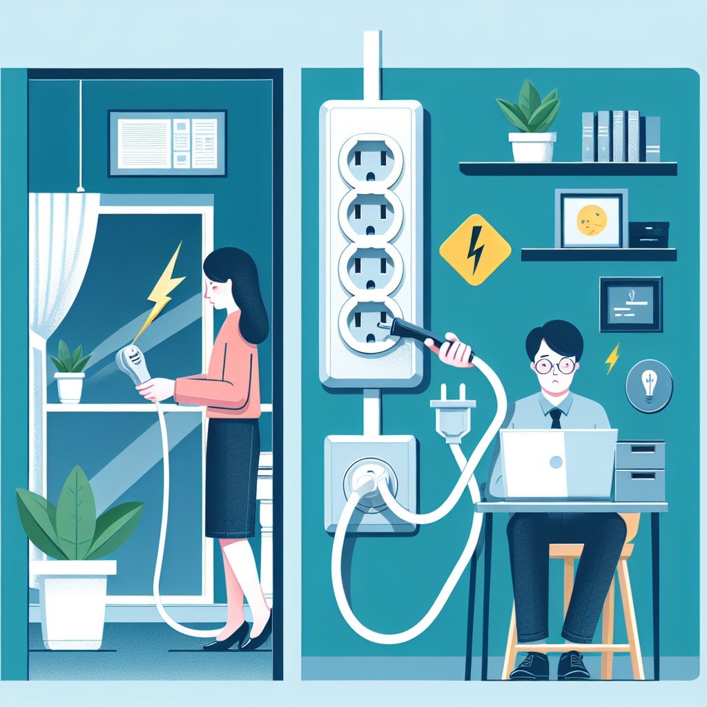 콘센트 안전 관리, 멀티탭 하나로 사고 줄이는 이유