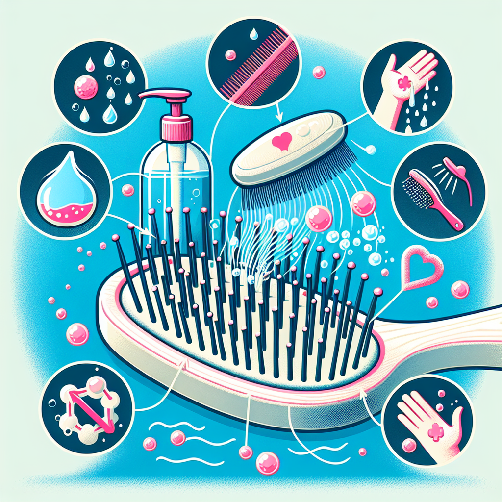 헤어브러시 세척, 머리 냄새 줄어드는 포인트 헤어브러시 세척, 머리 냄새 줄어드는 포인트