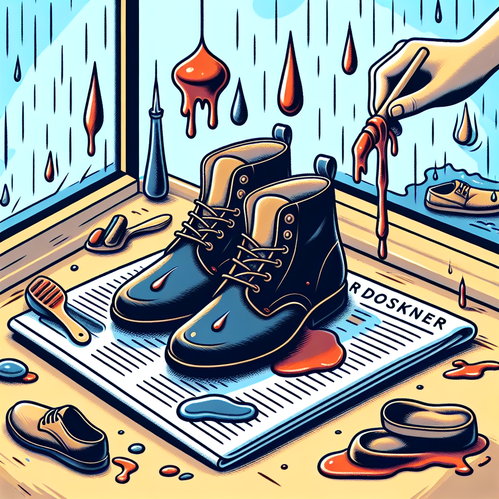 비 오는 날 신발 관리, 젖은 상태에서 하면 안 되는 것 비 오는 날 신발 관리, 젖은 상태에서 하면 안 되는 것