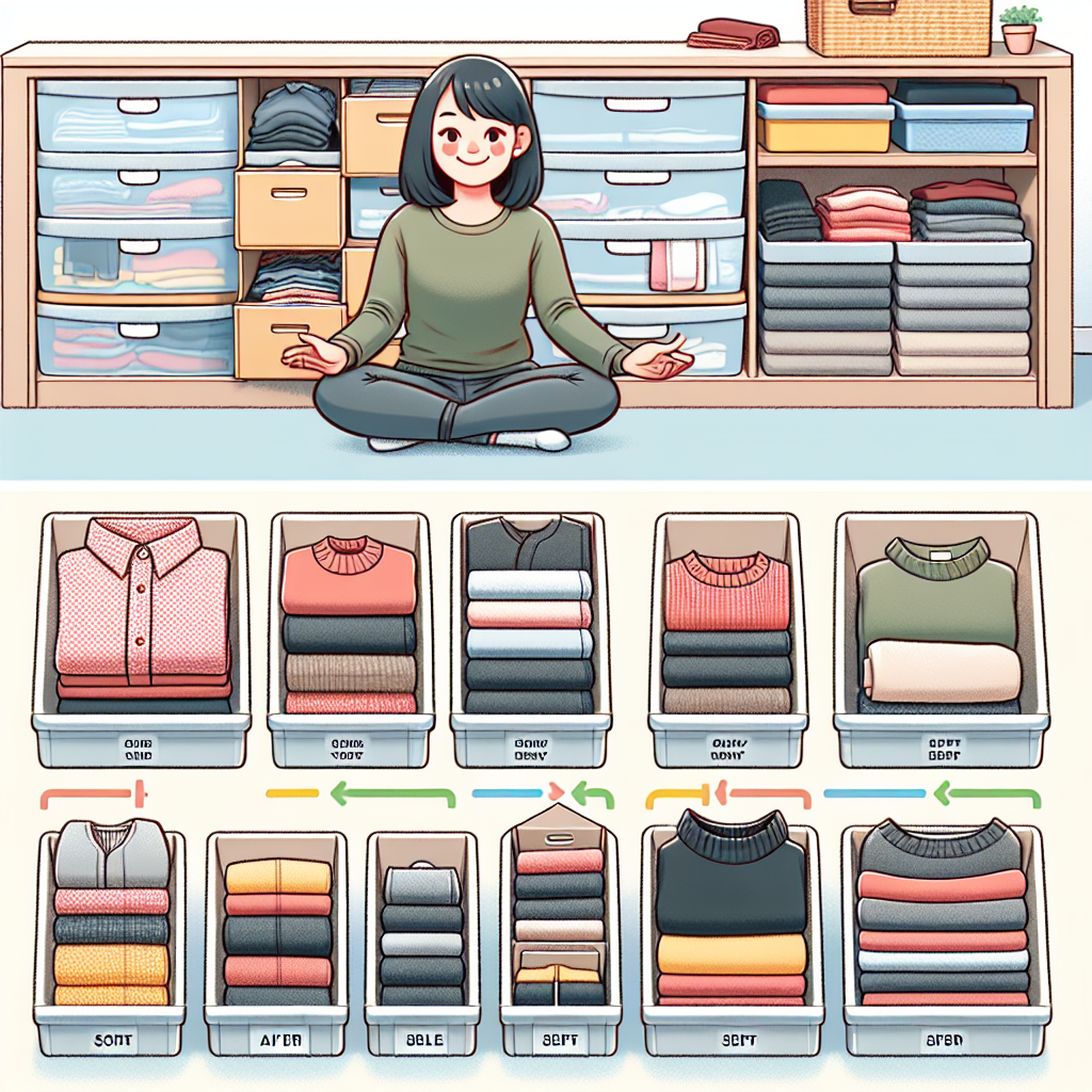 계절옷 정리, 다음 해 꺼내기 쉬워지는 방법