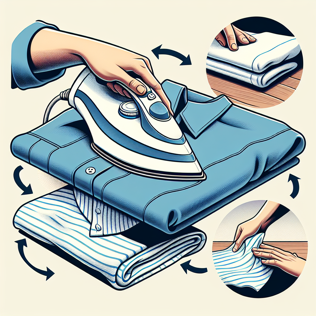 다림질 자국 방지, 천 한 장으로 해결하는 법