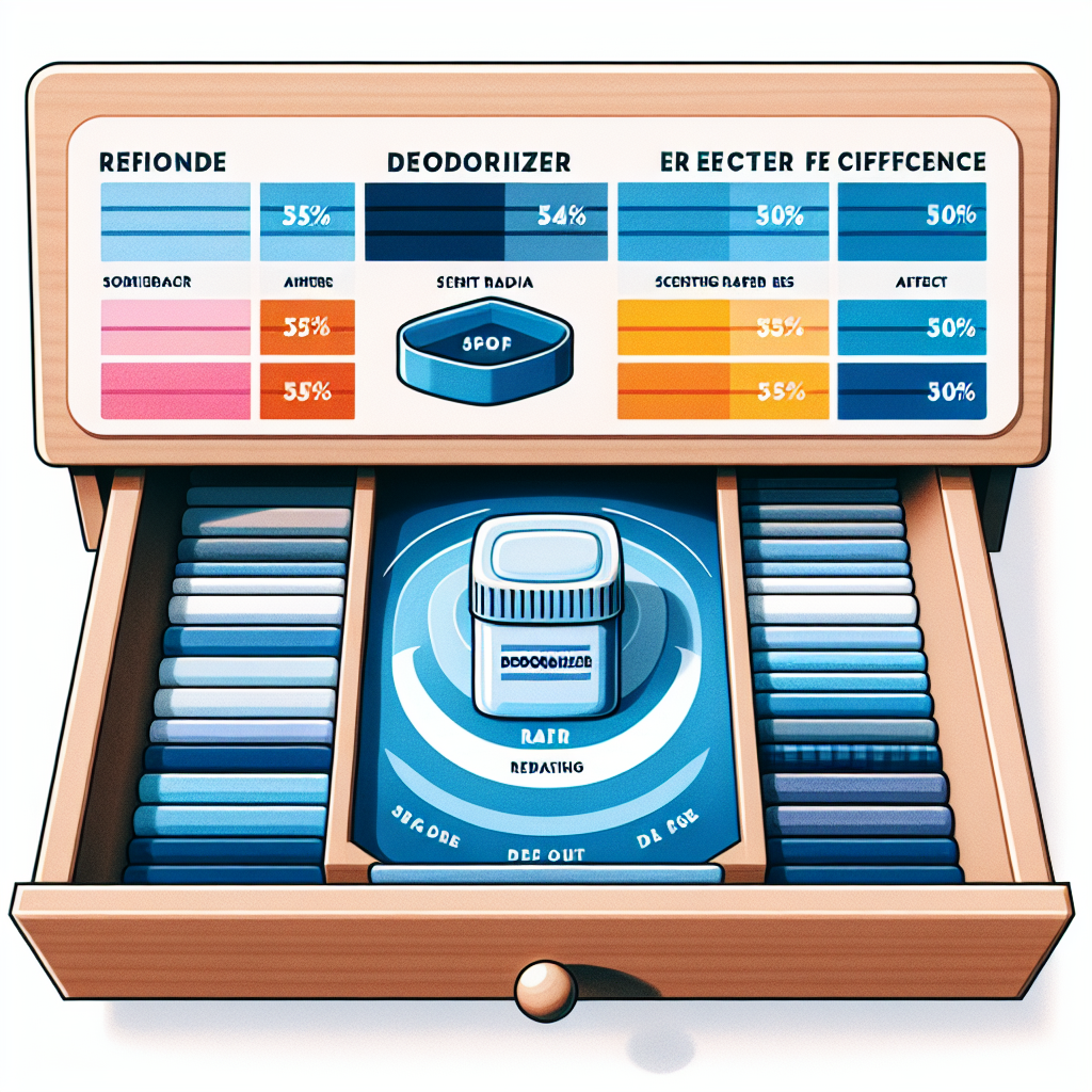 서랍 탈취제 위치, 효과 차이 나는 이유