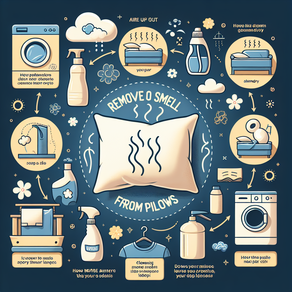 베개 냄새 제거, 세탁 주기보다 중요한 포인트