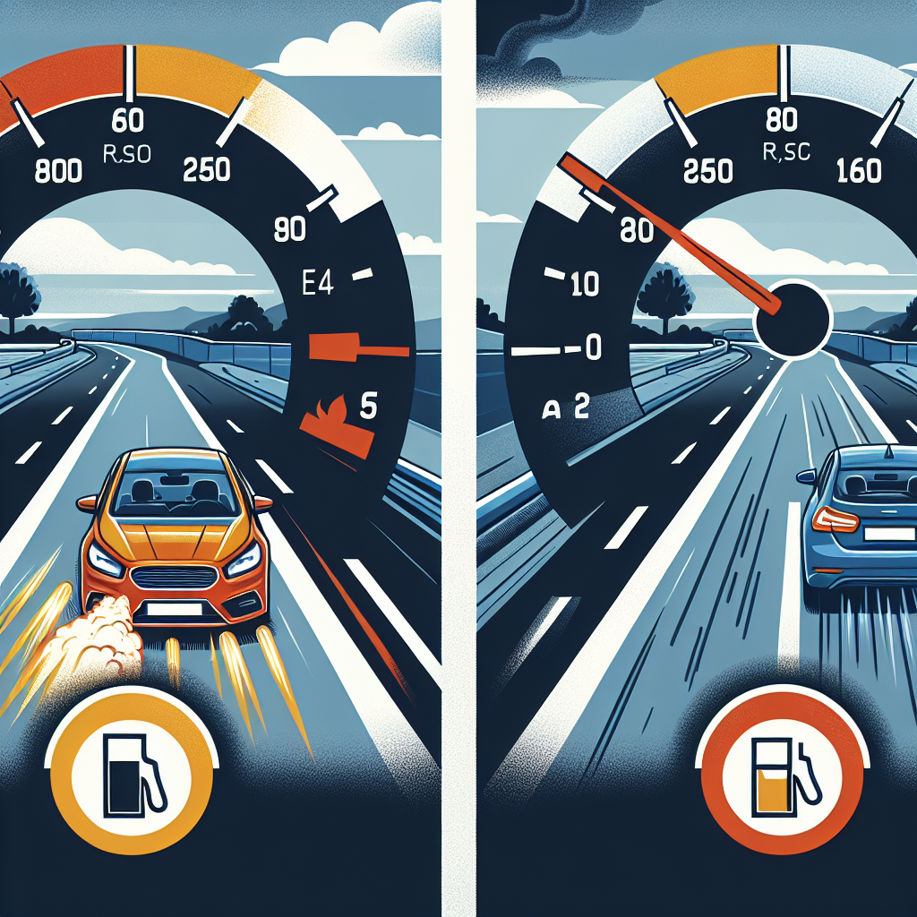 차량 연비 관리 습관, 급가속 1번이 만드는 차이