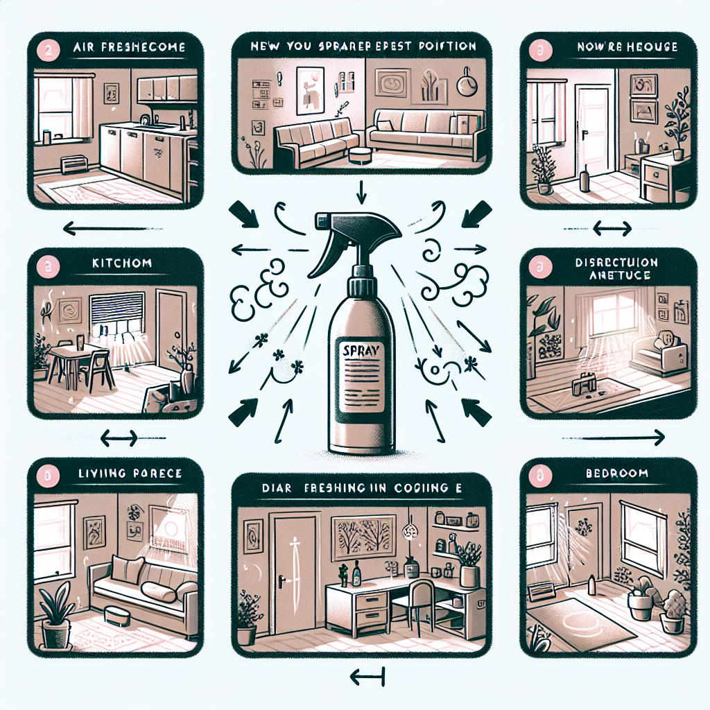 방향제 오래 가는 법, 분사 위치가 중요한 이유