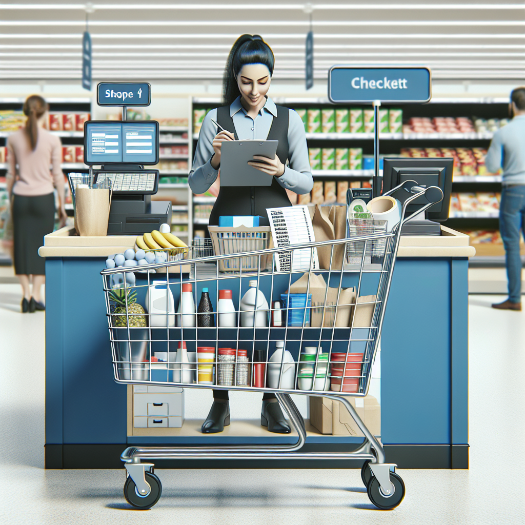 장바구니 정리, 계산대에서 당황 줄이는 구조