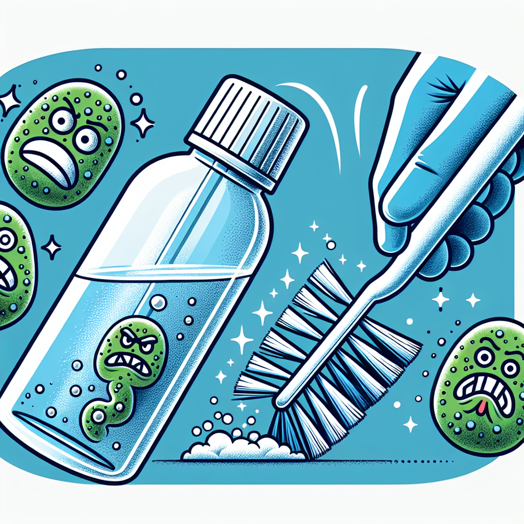 물병 세척 솔 사용, 냄새 원인 줄어드는 이유 물병 세척 솔 사용, 냄새 원인 줄어드는 이유