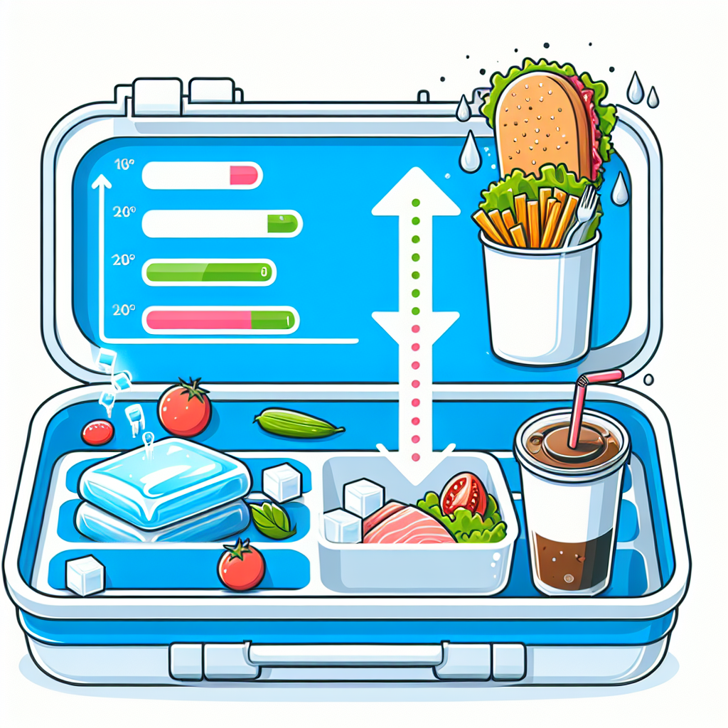 도시락 아이스팩 위치, 음식 상하는 속도 줄어드는 기준