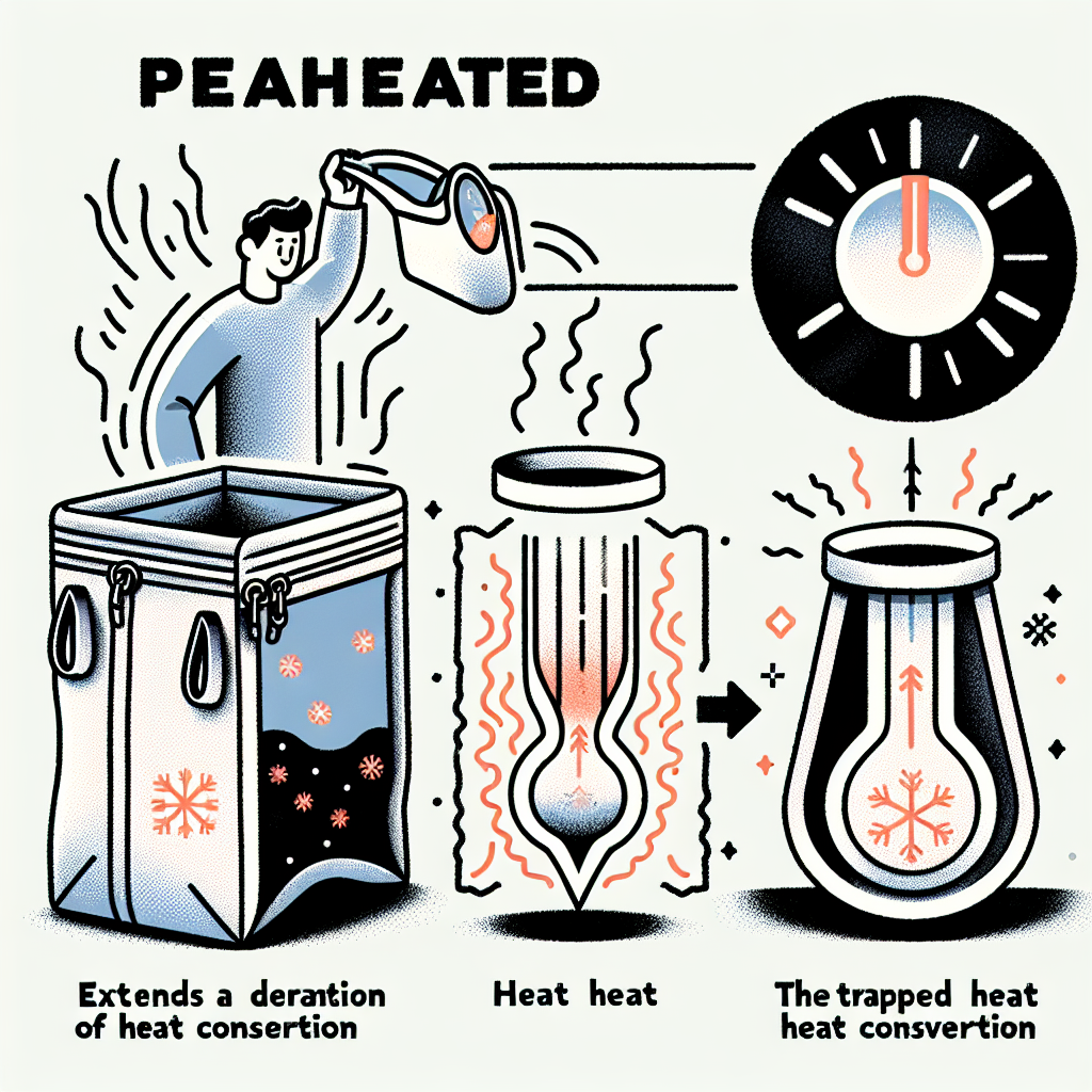 보온 가방 예열, 온도 유지 시간 늘어나는 이유