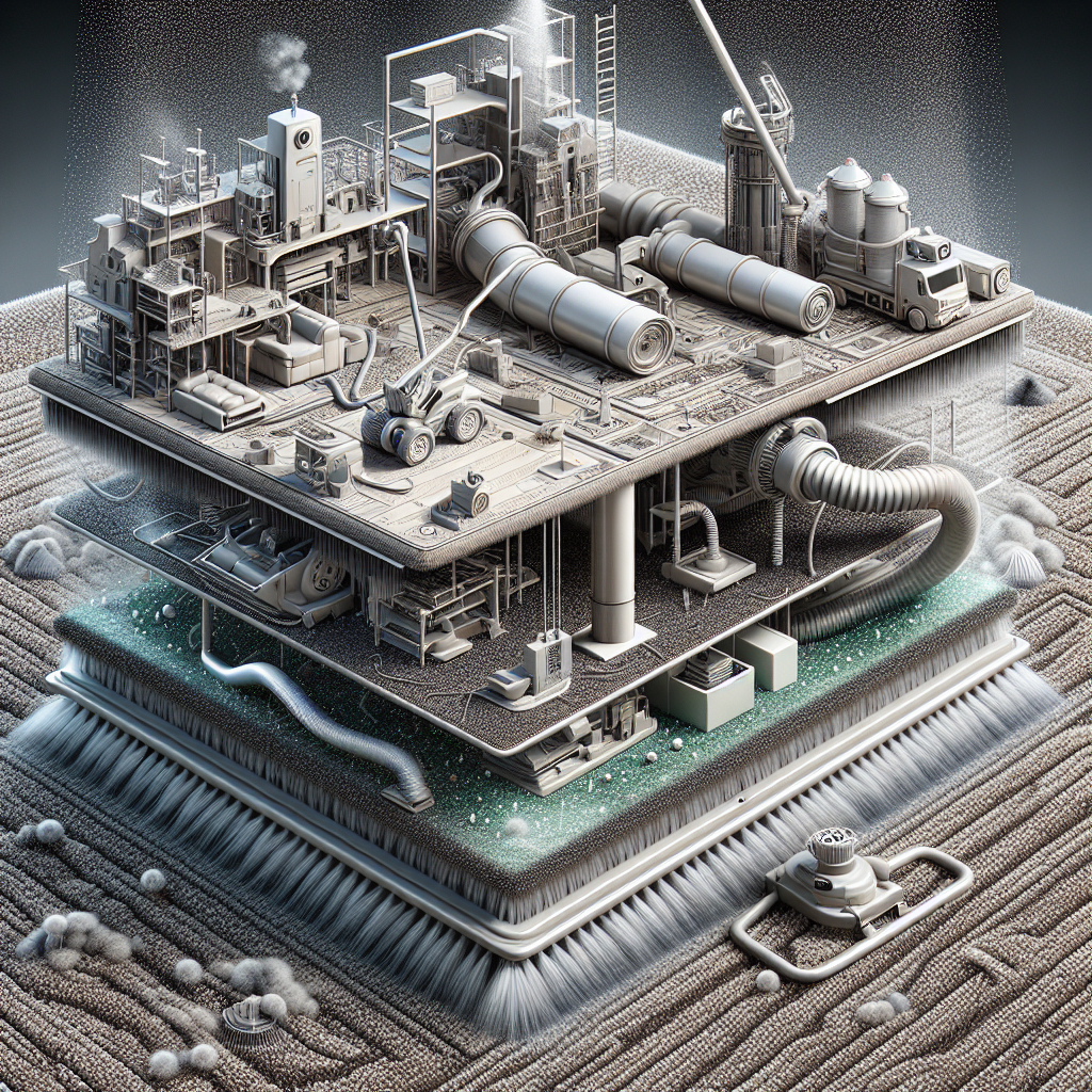 카펫 청소 방향, 먼지 제거율 높아지는 구조