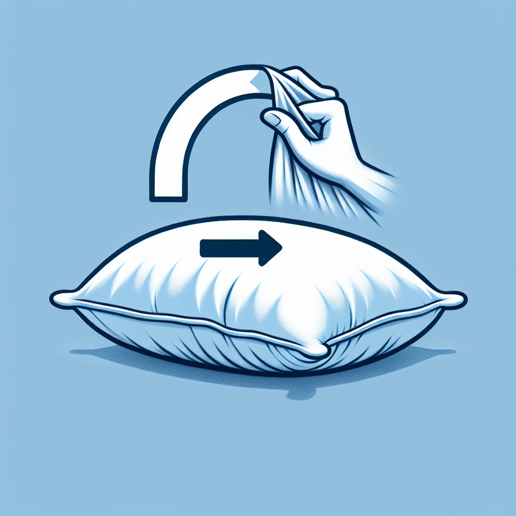 베개 커버 뒤집어 사용, 교체 주기 늘어나는 방법