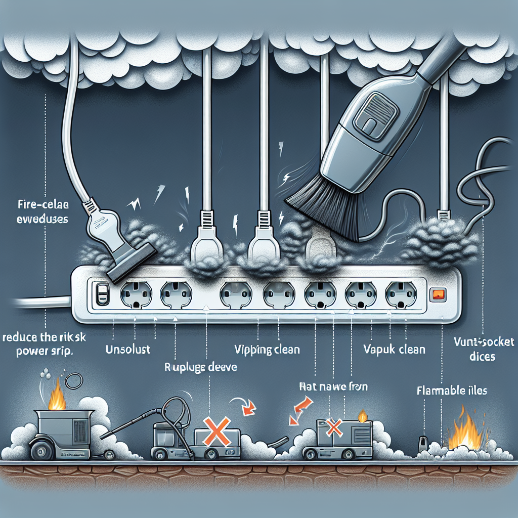 멀티탭 먼지 제거, 화재 위험 낮아지는 이유 멀티탭 먼지 제거, 화재 위험 낮아지는 이유