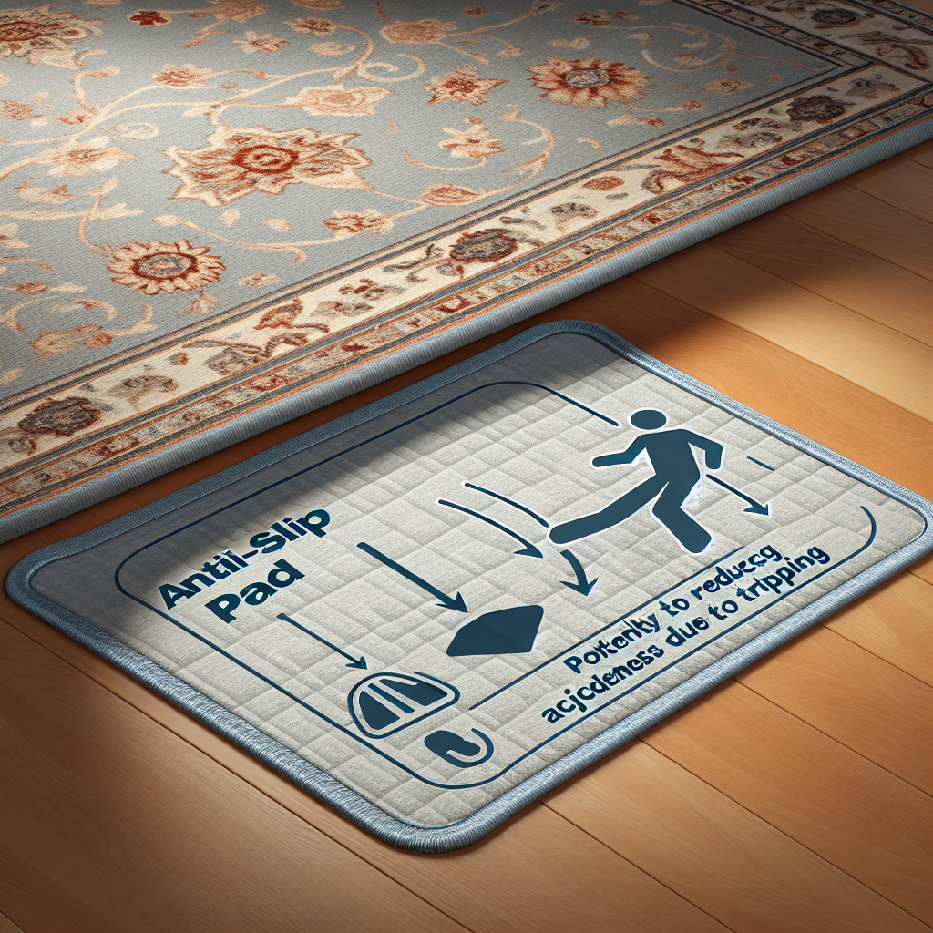 러그 밀림 방지 패드, 넘어짐 사고 줄어드는 효과