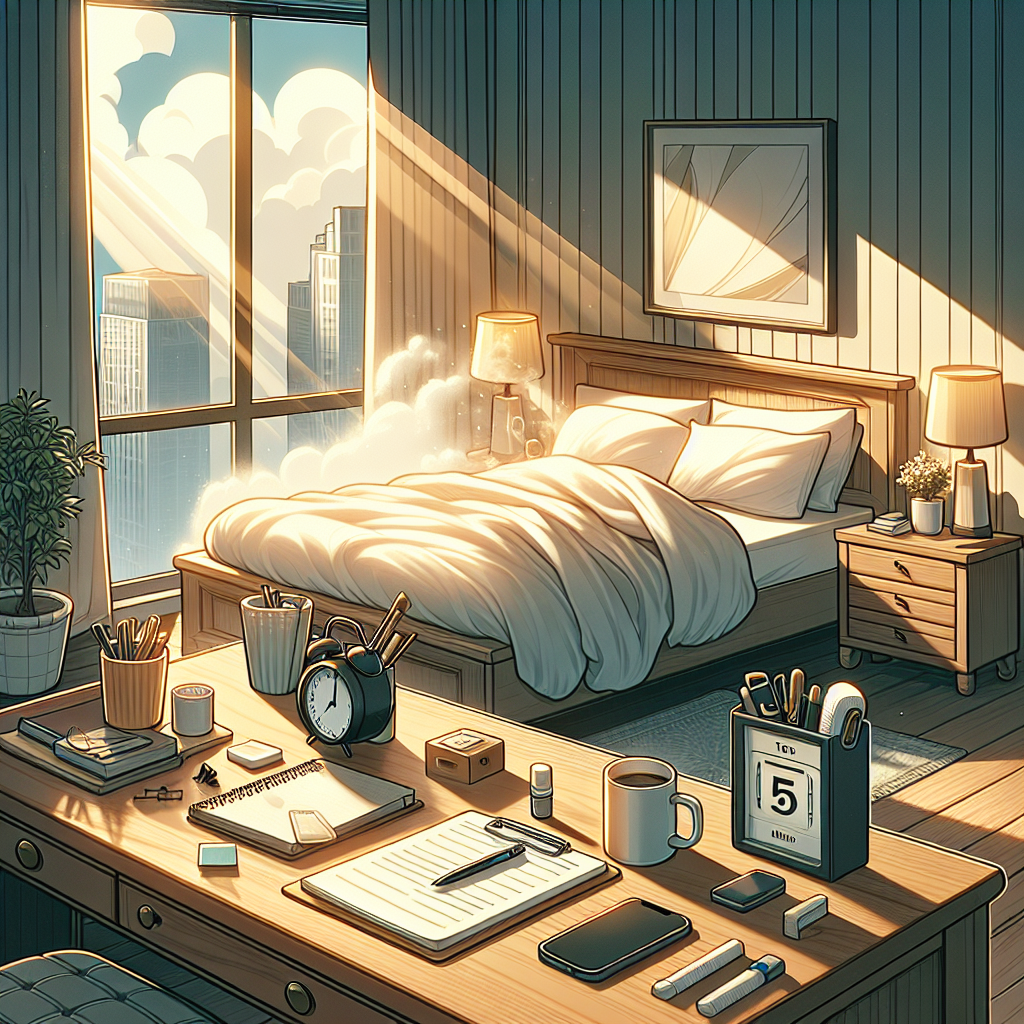 아침 침대 정리, 하루 생산성 높아지는 구조