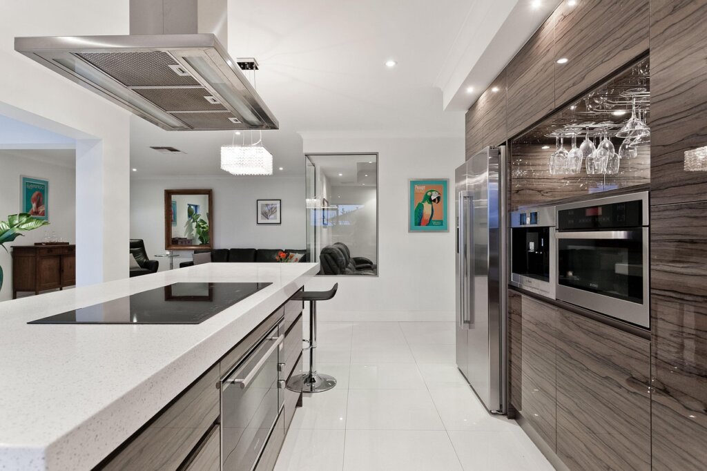 refrigerator placement kitchen ventilation space