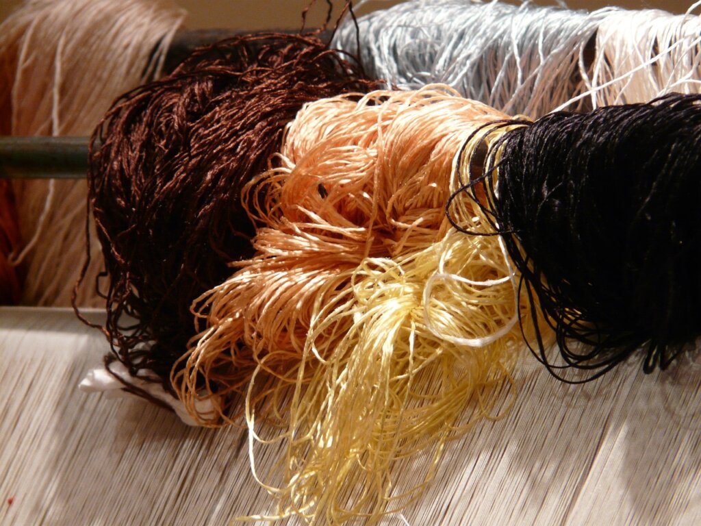 different carpet material types wool nylon silk comparison