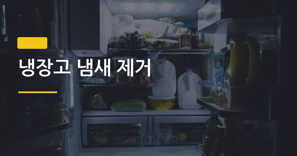 냉장고 냄새 제거, 베이킹소다 vs 숯 뭐가 진짜 효과 있을까